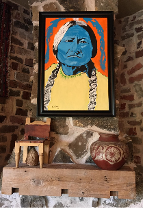 Sitting Bull Blue