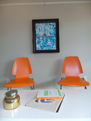 orange interior design